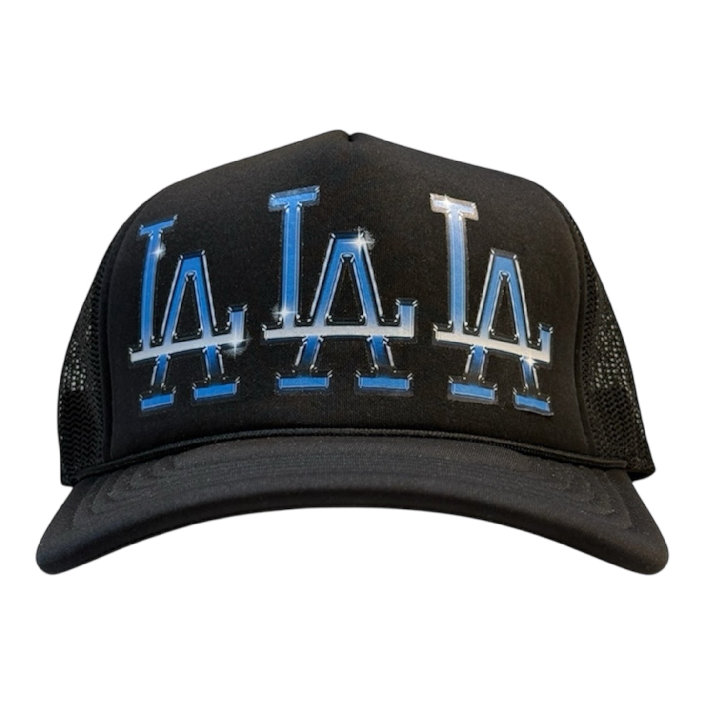 Black Triple LA Trucker