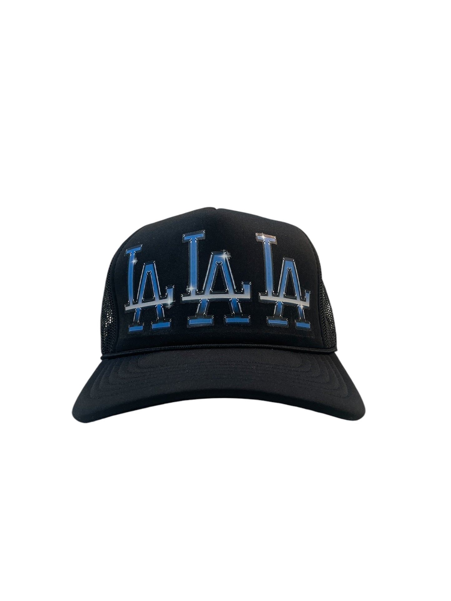 Black Triple LA Trucker