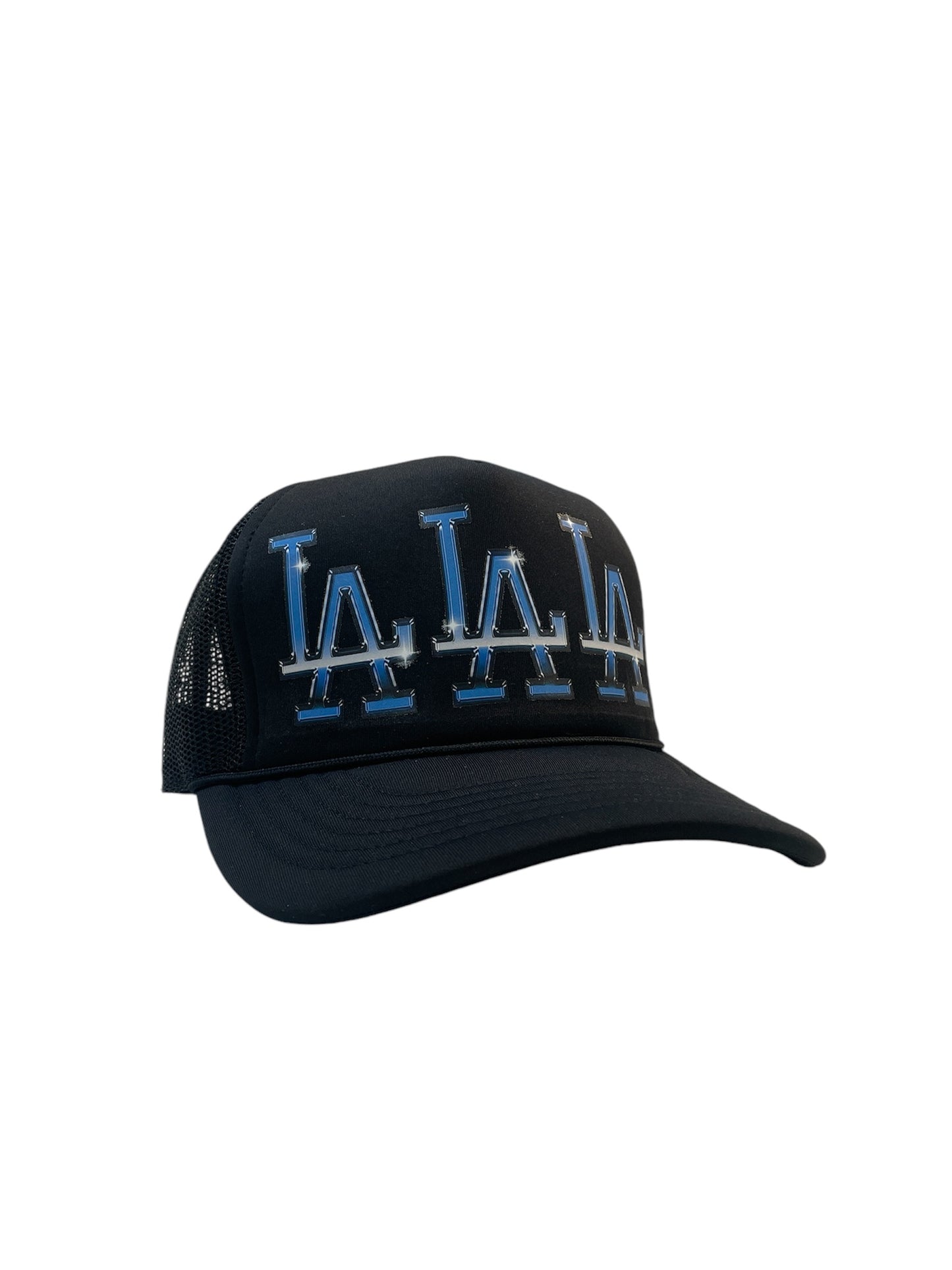 Black Triple LA Trucker